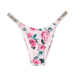 SHINE Strap Escondido Brazilian SWIM Bottom ROSE